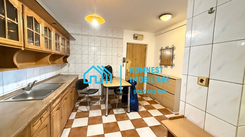 Giurgiului, ap. 3 camere decomandat, cu centrala,