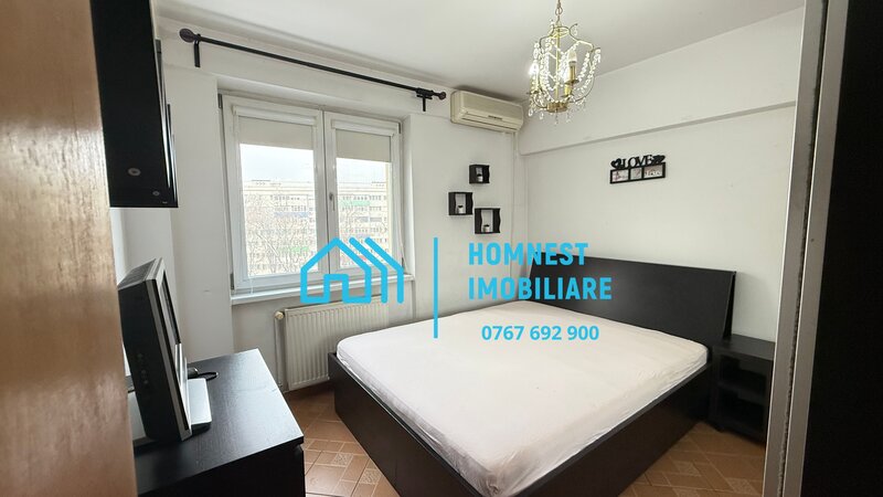 Giurgiului, ap. 3 camere decomandat, cu centrala,